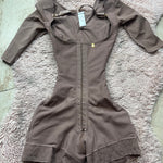 FAJA SHORT ULTRACINTURA INVISIBLE COMPLETA CON MANGAS